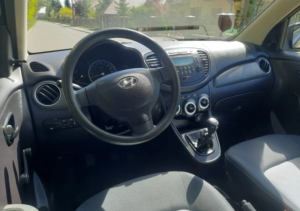 Hyundai i10 cena 9999 przebieg: 159000, rok produkcji 2008 z Gryfice małe 742